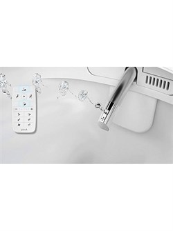 Унитаз подвесной VitrA V-Care 5674B003-6104 со встроенным феном и системой удаления запахов - фото 82641