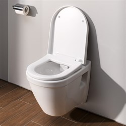 Унитаз подвесной VitrA S50 7740B003-0075 безободковый - фото 82676
