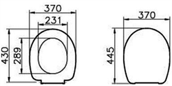 Комплект VitrA Normus 9773B003-7202 кнопка хром - фото 82708