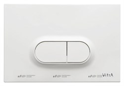 Комплект Vitra Normus 9773B003-7201 кнопка белая - фото 82710