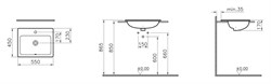 Раковина VitrA S20 5465B003 - фото 82924