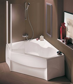 Акриловая ванна Jacob Delafon Bain Douche 145х145 левая - фото 83222