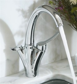Смеситель Jacob Delafon Carafe E18865-CP для кухонной мойки - фото 83496