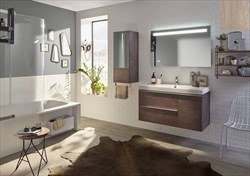 Тумба под раковину Jacob Delafon Odeon Up 105 квебекский дуб - фото 84263