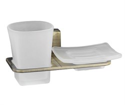 Держатель стакана и мыльницы Wasserkraft Exter K-5226 - фото 84716