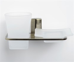 Держатель стакана и мыльницы Wasserkraft Exter K-5226 - фото 84717