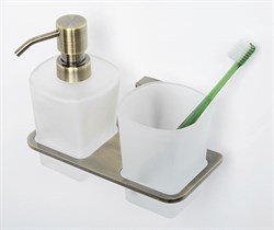 Держатель дозатора и стакана Wasserkraft Exter K-5289 - фото 84755
