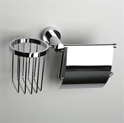 Держатель туалетной бумаги и освежителя Wasserkraft Donau K-9459 - фото 84782