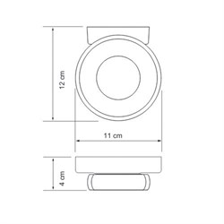 Мыльница стекло Wasserkraft Berkel K-6829 - фото 84843
