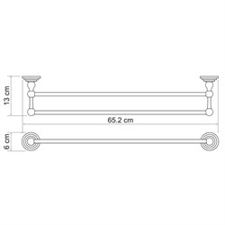 Держатель освежителя Wasserkraft Ammer K-7045 - фото 84894