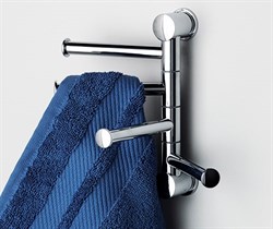 Держатель полотенец 4-е рога, короткие Wasserkraft K-1054 - фото 85016