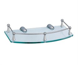 Полка стеклянная Wasserkraft K-588 - фото 85073