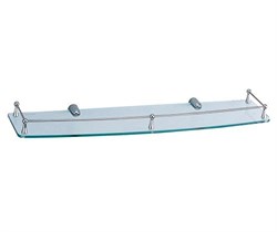 Полка стеклянная Wasserkraft K-555 - фото 85077