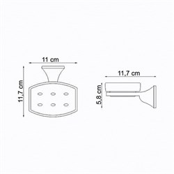 Мыльница стекло Wasserkraft Wern K-2529 - фото 85250