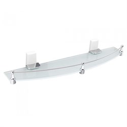 Полка стеклянная Wasserkraft Leine K-5024WHITE - фото 85653