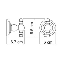 Крючок двойной Wasserkraft Isar K-7323 - фото 85731