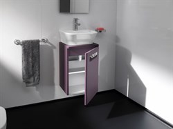 Тумба под раковину Roca Gap 45 фиолетовый ZRU9302743 - фото 85831