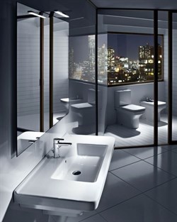 Биде напольное Roca Dama-N 357784000 с крышкой - фото 86067