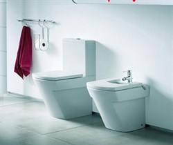 Биде напольное Roca Hall 357624000 с крышкой - фото 86084