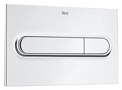 Кнопка смыва Roca PL1 Dual хром - фото 86225