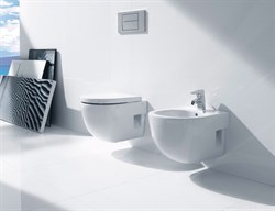 Комплект Roca Meridian 7893104110 подвесной унитаз + инсталляция + кнопка - фото 86714