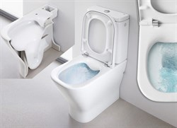 Унитаз-компакт Roca Gap безободковый 34273700H - фото 86839