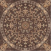 Pompei Панно напольное коричневое (PY6R114) 84x84
