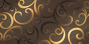 MARK MOKA GOLD DAMASK, 40x80