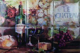 Панно керамич. WINE PICTURES