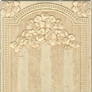 Декор керамич. TIRRENO CREMA CAPITEL