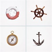 Marine Mix Blanco 20х20