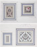 Декор керамич. SET DEC.FRAME PERLA