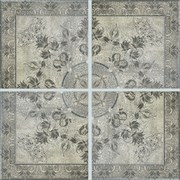 Панно керамич. ROSETON 5018 PERLA-GRIS-ACERO