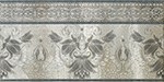 Бордюр керамич. CENEFA 5018 PERLA-GRIS-ACERO