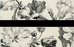 Бордюр керамич. 61607 LISTELLO CAMPANULA MIX