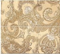Sfumato Beige Paisley панно (компл 2 шт) 50.5x20.1