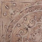 Декор GT-290-d01/gr кофе 40*40