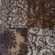 Декор Trend Light Brown GT-191-d01/gr 40*40