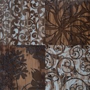 Декор Veneer Dark Brown GT-192-d01/gr 40*40