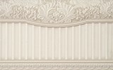 Бордюр керамич. CHISEL CREMA ZOCALO