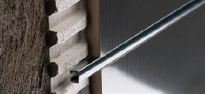 Бордюр B72122002 PRO-TELO ALUMINIO ANOD 10MM PLATA