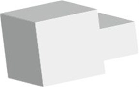 Вставка B73134304 PRO-PART ESQ.LATON CROMADO 12,5 MM