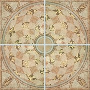 Панно керамич. 5000 ROSETON BEIGE