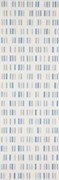 Декор Colourline White/Blue/Grey Decoro MLEM 22*66.2