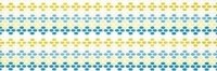 Декор Smart White/Green/Blue R30Q 25*76