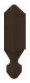 Бордюр Oxford Merton Cacao DCCT 1.5*12.4