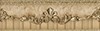 Бордюр керамич. JASMIN GOLD CF, 10X31,6
