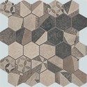 мозаика TERRA DECO BEIGE ESAGONO MOSAICO