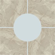 Декор керамич. 5021 BASE ROSETON GRIS, 4x50x50