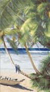 NT2H453D Nature Paradise 3 панно (компл из 4-х шт) 44x80